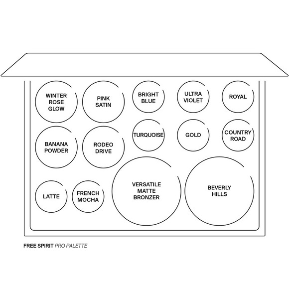 OFRA
PRO PALETTE - FREE SPIRIT - Picture 4 of 4